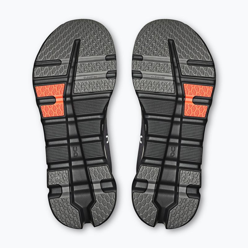 Scarpe da corsa On Cloudrunner 2 rock/tangerine da uomo 5