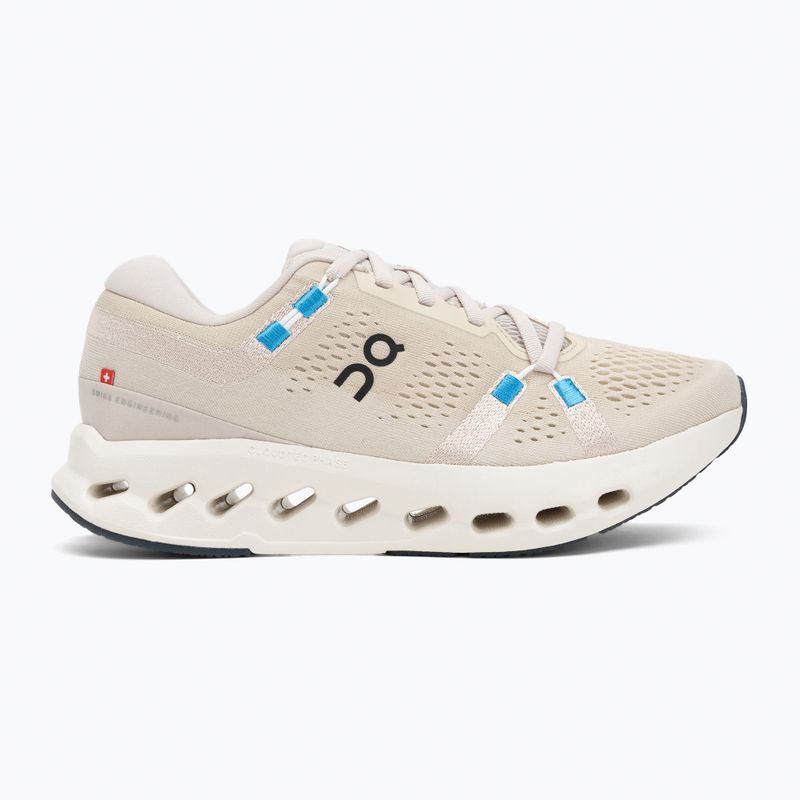 Scarpe da corsa On Cloudsurfer 2 perla/avorio da donna 2