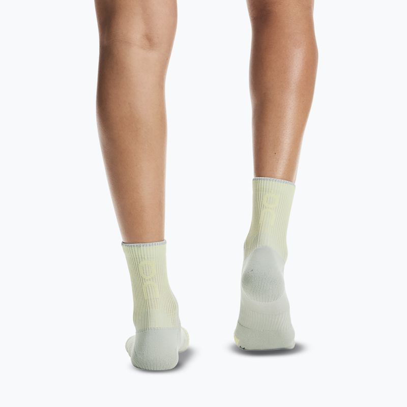 Calzini On Performance Run Mid tin/lemonade 4
