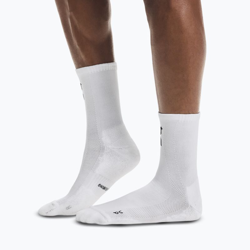 Calzini da corsa On Core Run High 2 paia white 2
