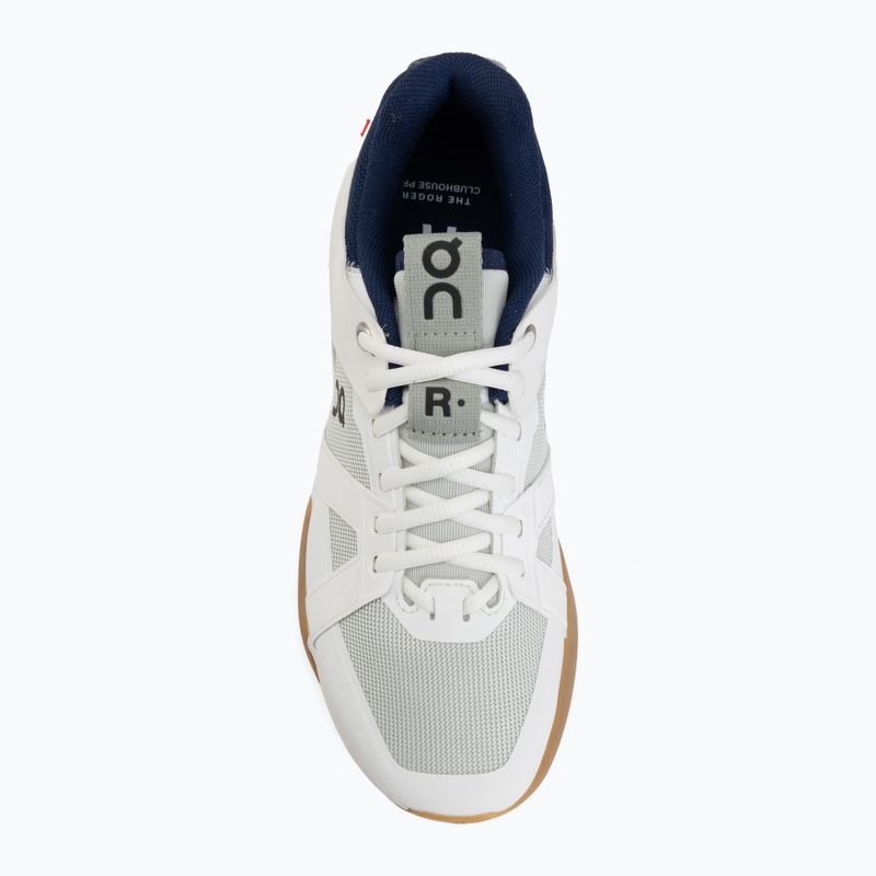 Scarpe da tennis da uomo On The Rodger Clubhouse Pro white/iceberg 5