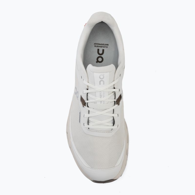 Scarpe da running da uomo On Cloudvista 2 Waterproof ice/pearl 5