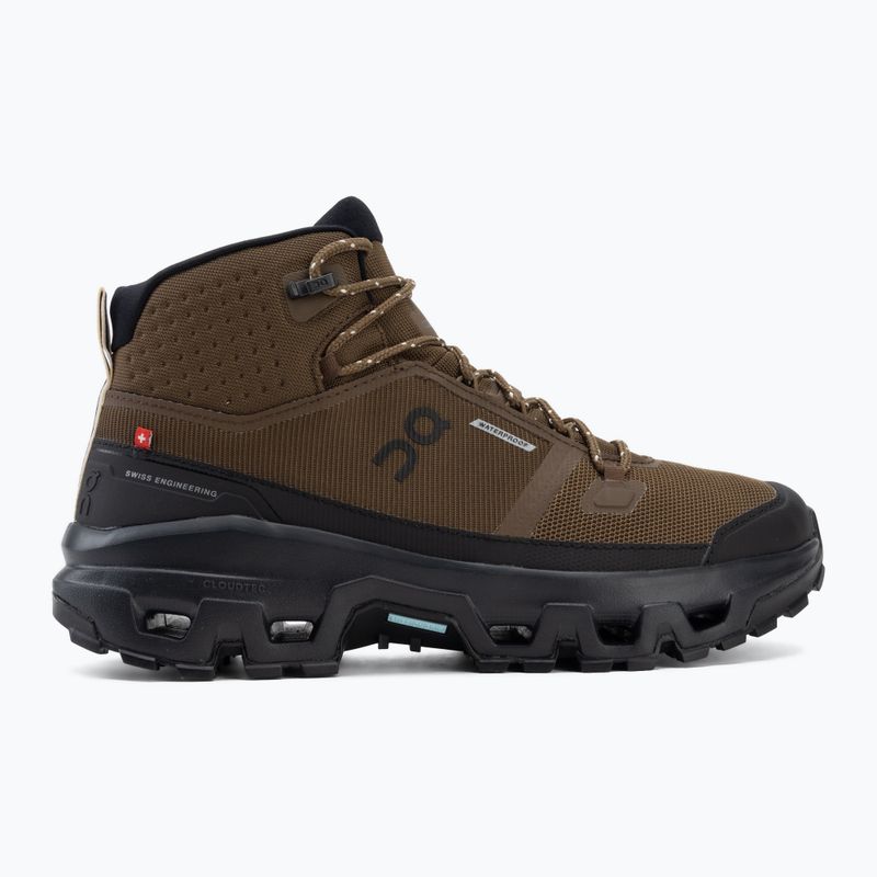 Scarpe da trekking uomo On Cloudrock Mid Waterproof earth/black 2