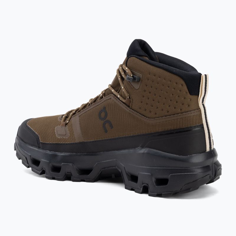 Scarpe da trekking uomo On Cloudrock Mid Waterproof earth/black 3