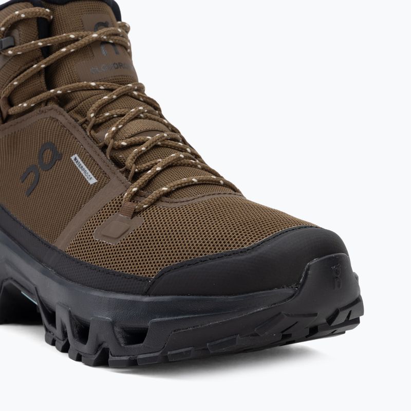 Scarpe da trekking uomo On Cloudrock Mid Waterproof earth/black 7