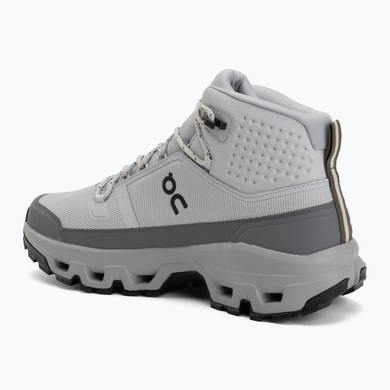 Scarpe da trekking uomo On Cloudrock Mid Waterproof glacier/alloy 3