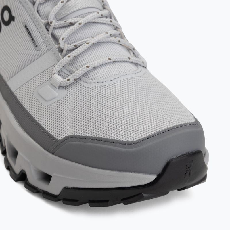 Scarpe da trekking uomo On Cloudrock Mid Waterproof glacier/alloy 7