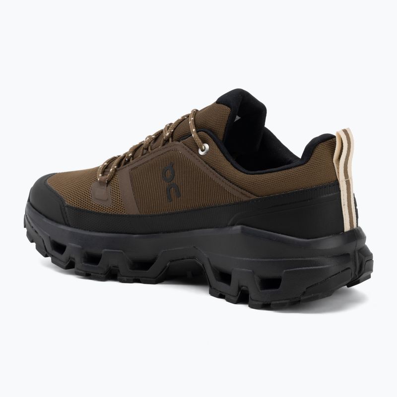 Scarpe da uomo On Cloudrock Low Waterproof earth/black 3