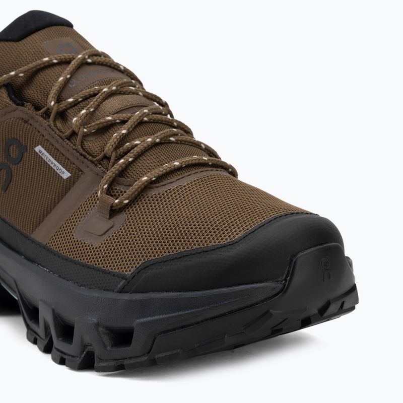 Scarpe da uomo On Cloudrock Low Waterproof earth/black 7