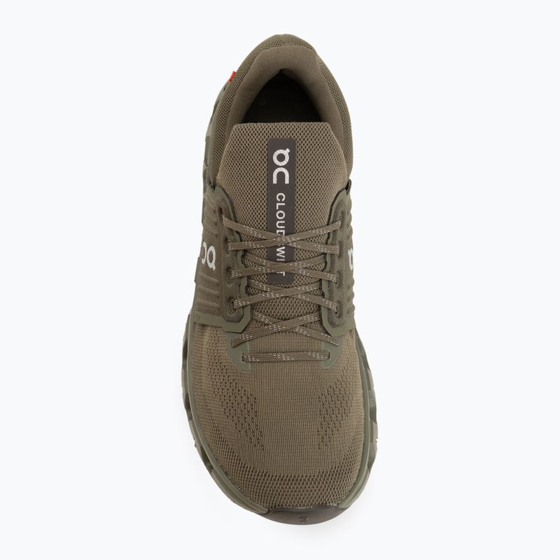 Scarpe da corsa uomo On Cloudswift 4 olive/thorn 5