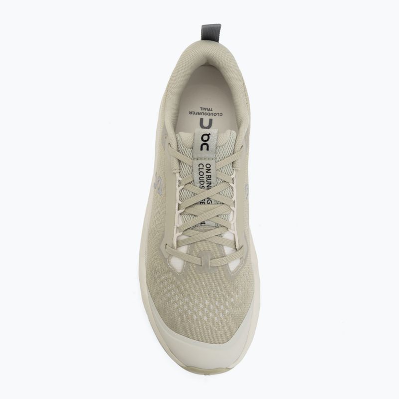 Scarpe da running da uomo On Cloudsurfer Trail 2 chalk/ghost 5