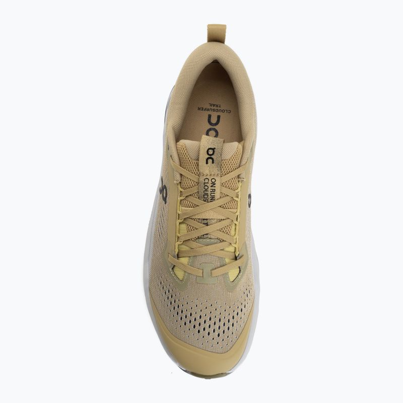 Scarpe da running da uomo On Cloudsurfer Trail 2 safari/glacier 5