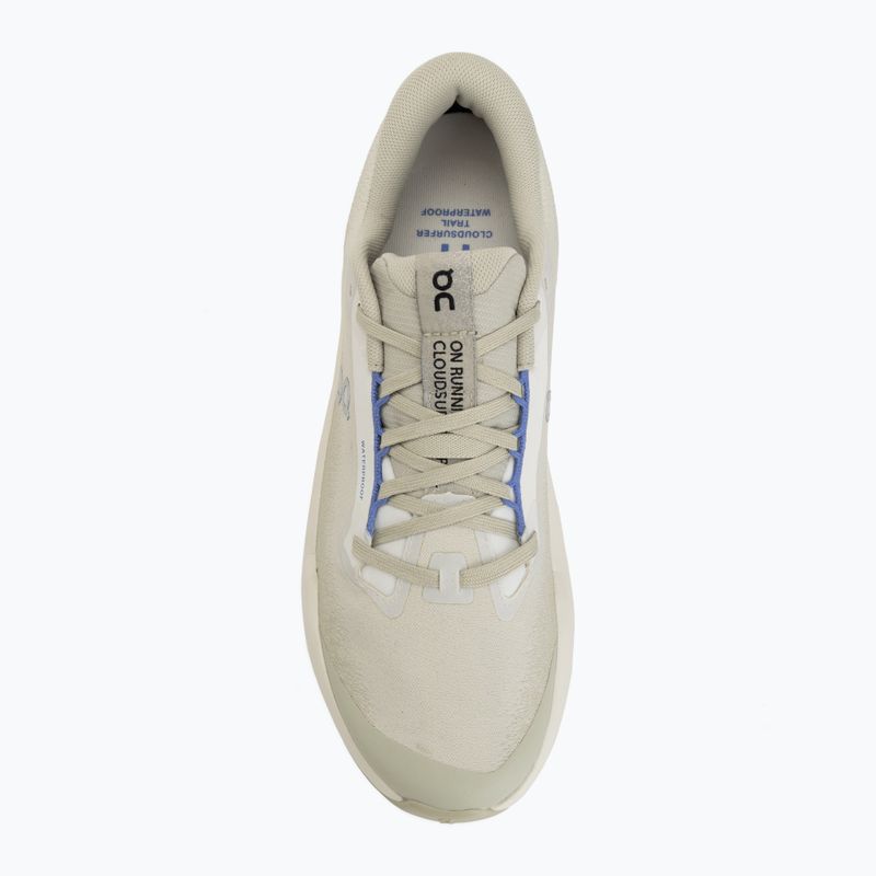 Scarpe da running uomo On Running Cloudsurfer Trail 2 Waterproof ghost/chalk 5