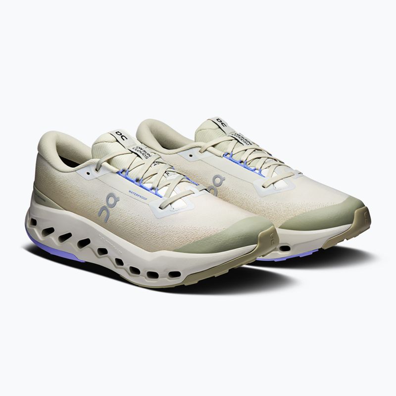 Scarpe da running uomo On Running Cloudsurfer Trail 2 Waterproof ghost/chalk 3