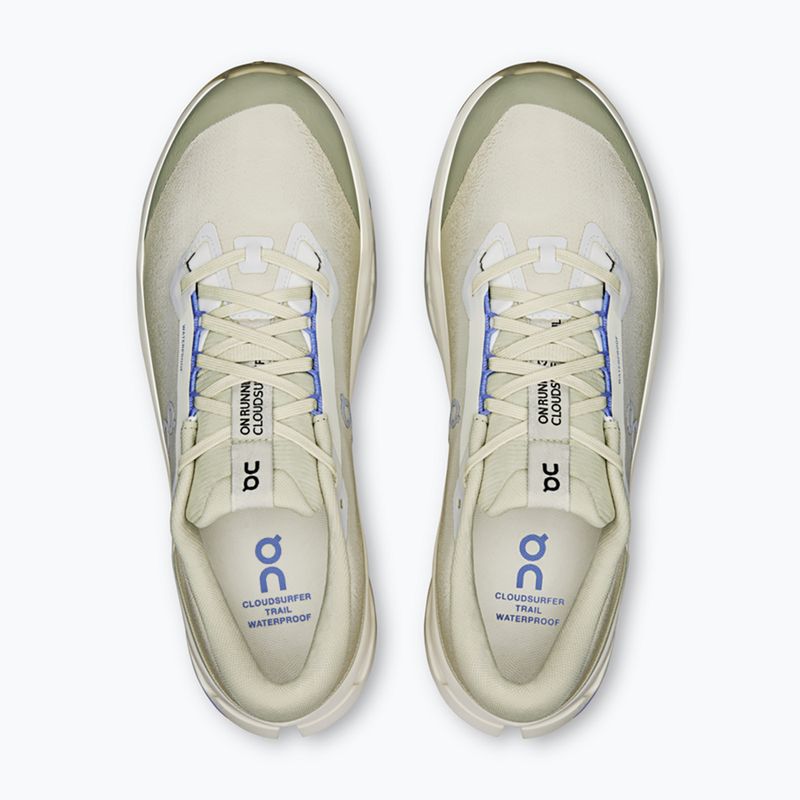 Scarpe da running uomo On Running Cloudsurfer Trail 2 Waterproof ghost/chalk 6
