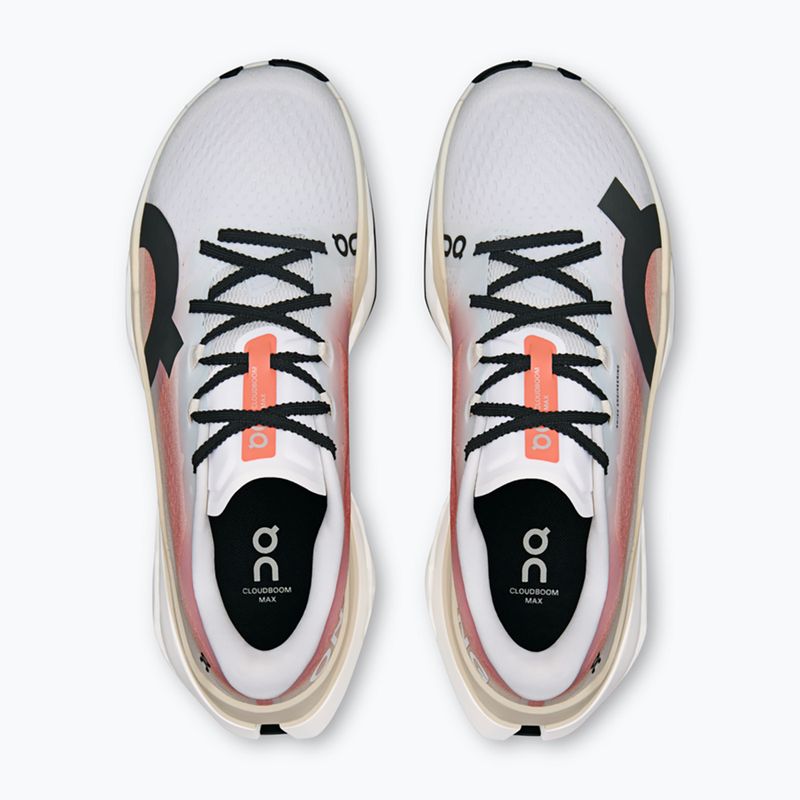 Scarpe da running uomo On Cloudboom Max white/pearl 4