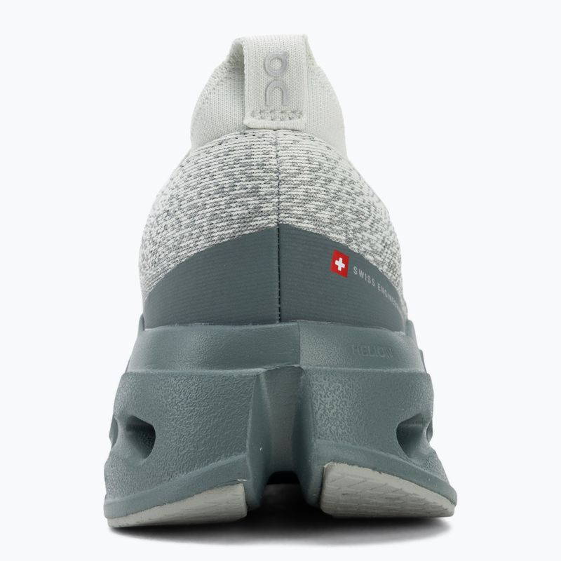 Scarpe da running uomo On Cloudsurfer Max iceberg/olive 6