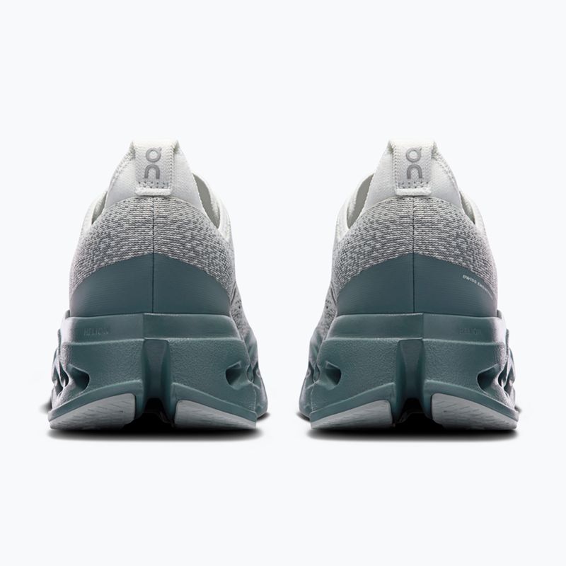 Scarpe da running uomo On Cloudsurfer Max iceberg/olive 4