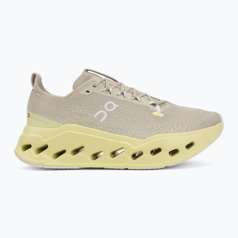 Scarpe da running uomo On Cloudsurfer Max pelican/limelight 2
