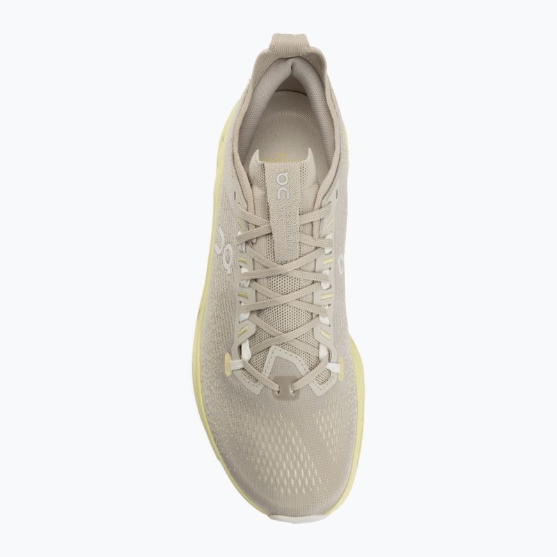 Scarpe da running uomo On Cloudsurfer Max pelican/limelight 5
