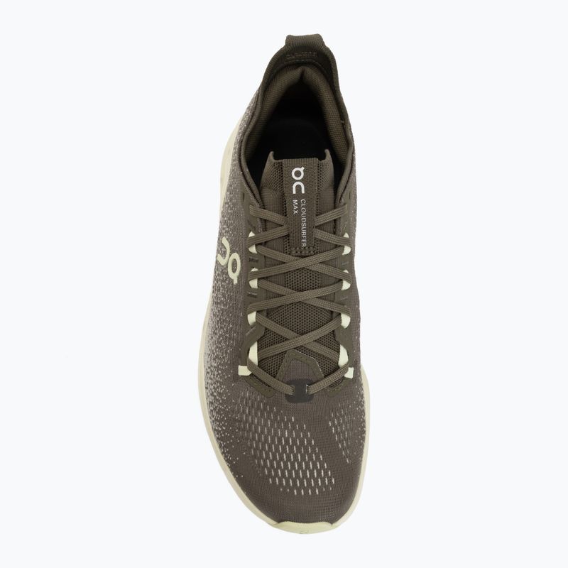 Scarpe da running uomo On Cloudsurfer Max olive/seedling 5