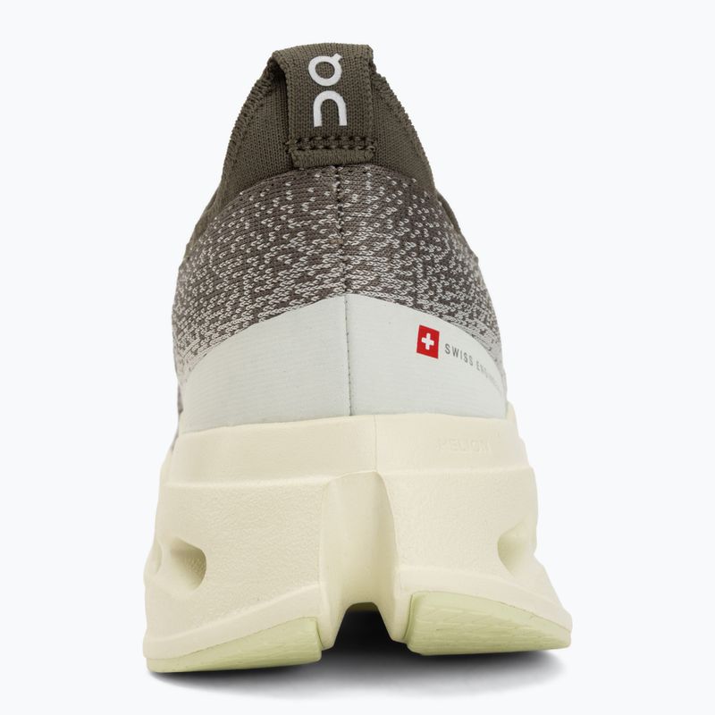 Scarpe da running uomo On Cloudsurfer Max olive/seedling 6