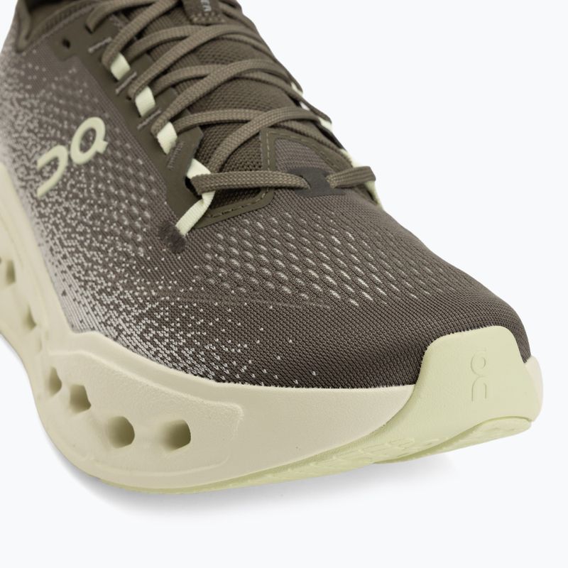 Scarpe da running uomo On Cloudsurfer Max olive/seedling 7