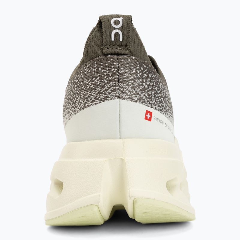 Scarpe da running uomo On Cloudsurfer Max Wide olive/seedling 6