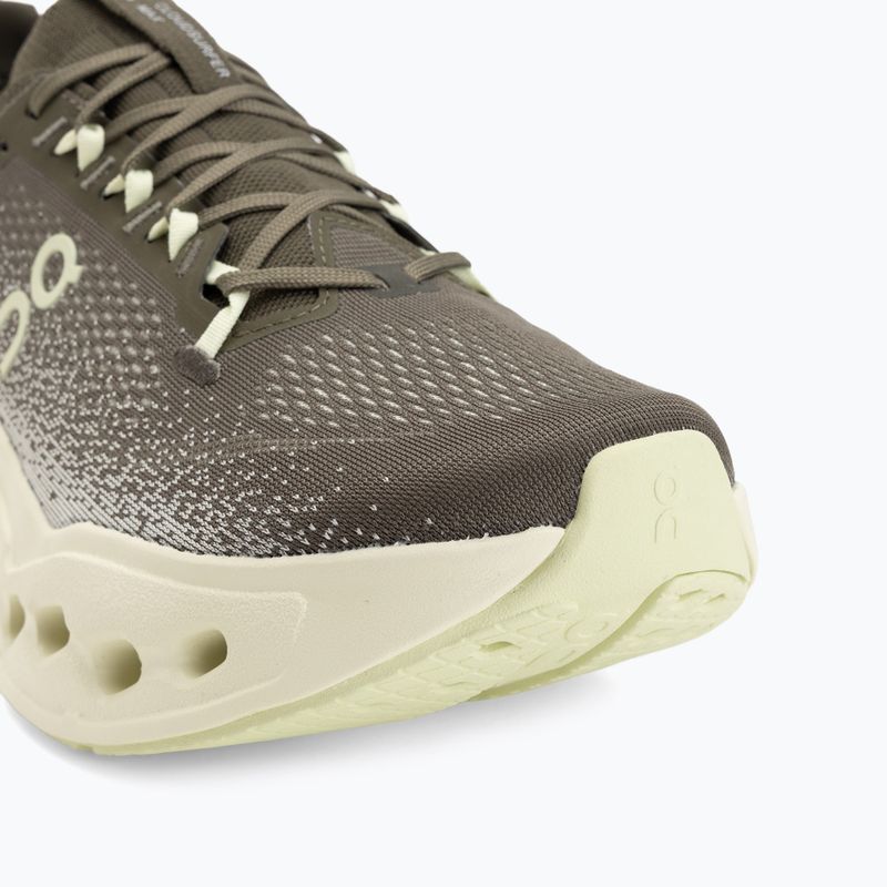 Scarpe da running uomo On Cloudsurfer Max Wide olive/seedling 7