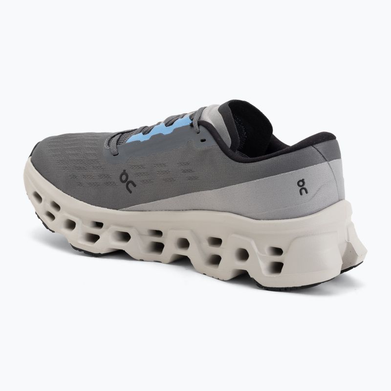 Scarpe da running uomo On Cloudmonster 3 rock/silver 3