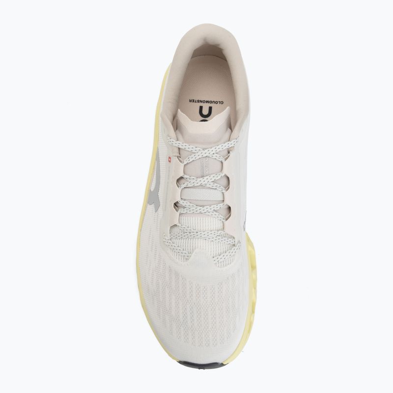 Scarpe da running uomo On Cloudmonster 3 ivory/limelight 5