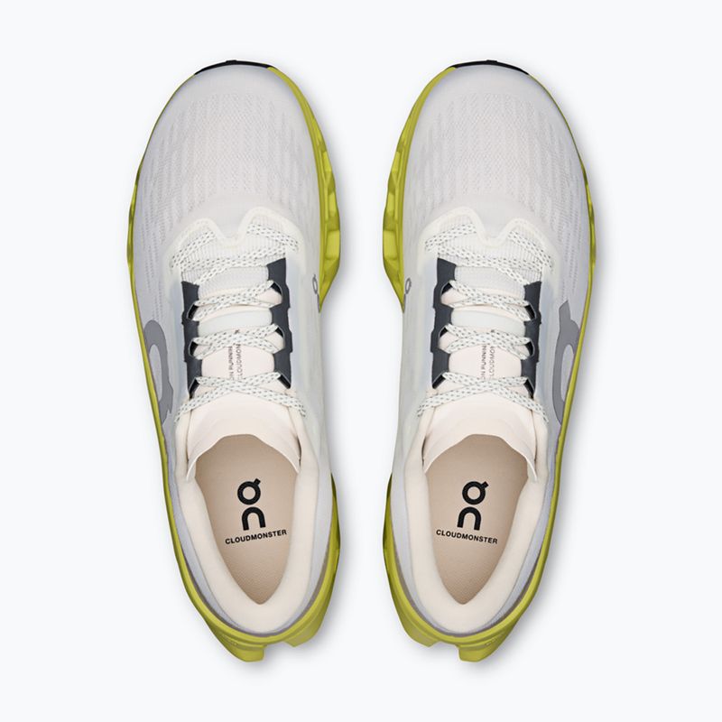 Scarpe da running uomo On Cloudmonster 3 ivory/limelight 4