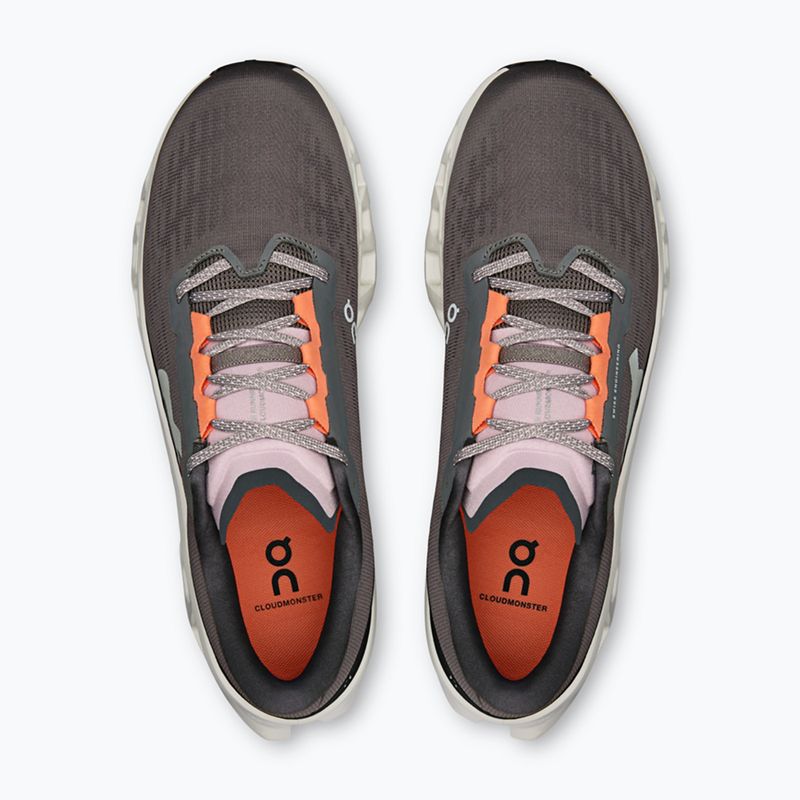 Scarpe da running uomo On Cloudmonster 3 eclipse/ivory 4