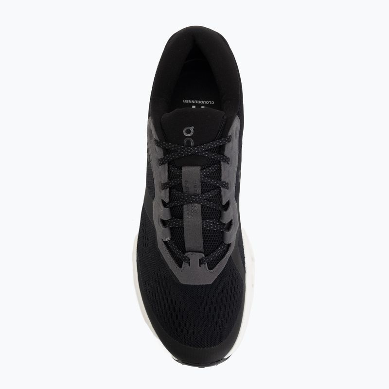 Scarpe da running da uomo On Cloudrunner 3 black/ivory 5