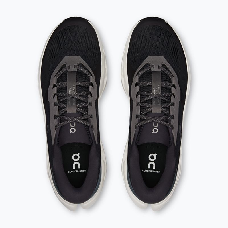 Scarpe da running uomo On Running Cloudrunner 3 black/ivory 5