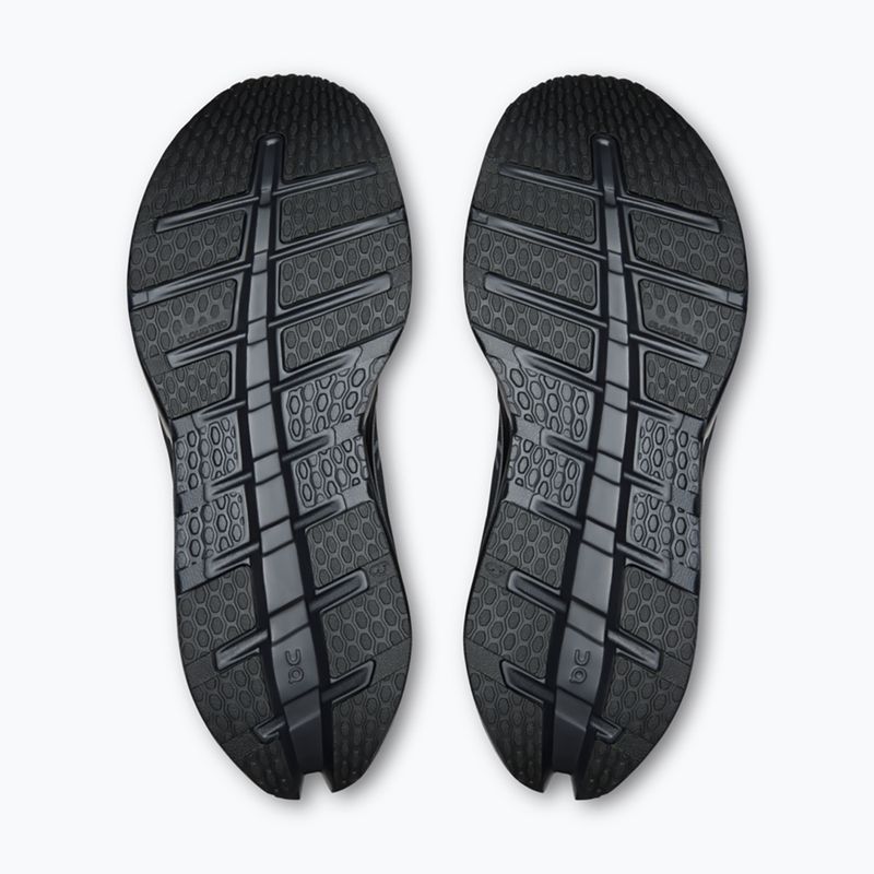 Scarpe da corsa uomo On Cloudrunner 3 Waterproof black/black 5