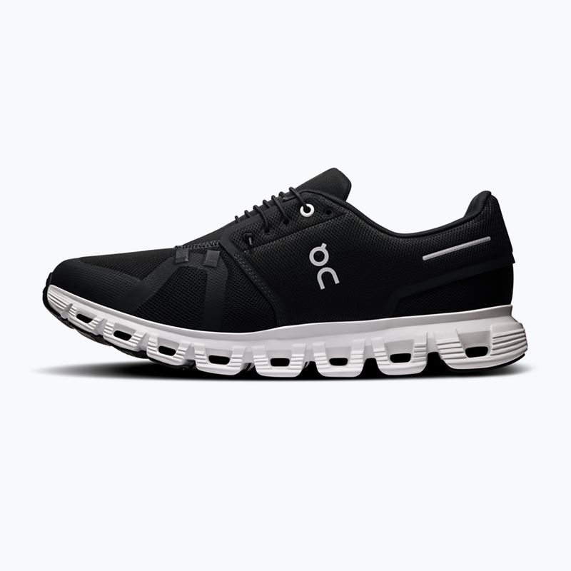 Scarpe da uomo On Cloud 6 Wide black/white 2