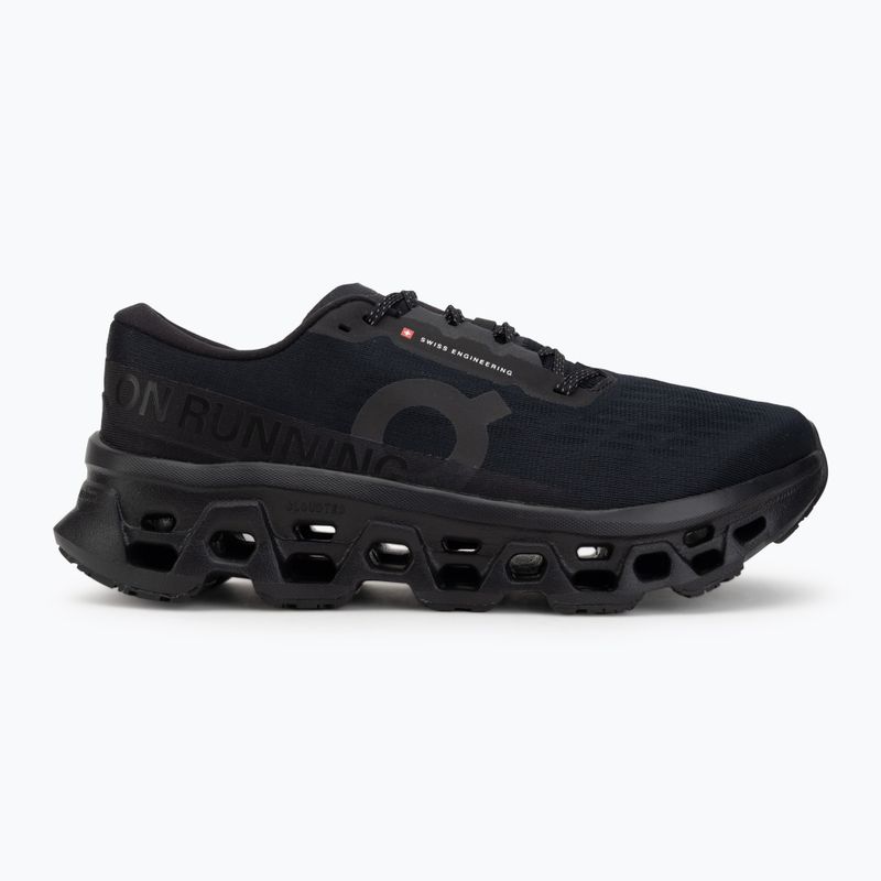 Scarpe da running uomo On Cloudmonster 3 Wide black/black 2