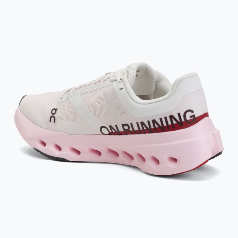 Scarpe running donna On Cloudsurfer Next peony/ivory 3
