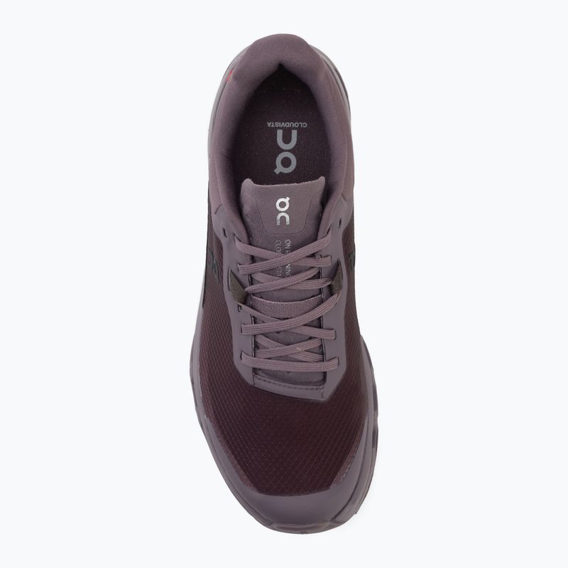 Scarpe da running da donna On Cloudvista 2 gobi/pebble 5