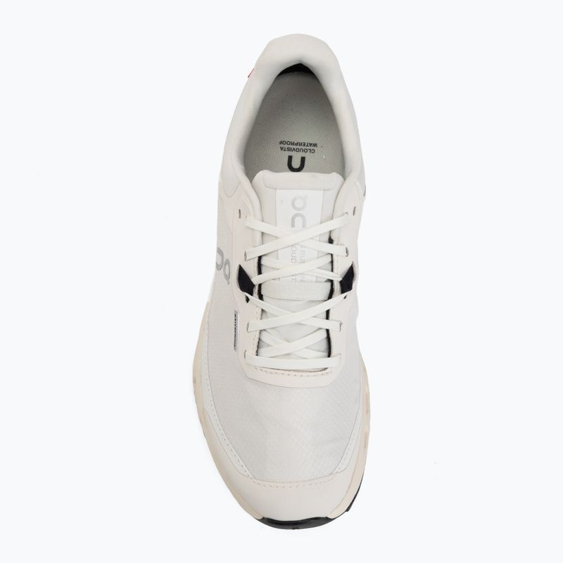 Scarpe da running da donna On Cloudvista 2 Waterproof ivory/cream 5