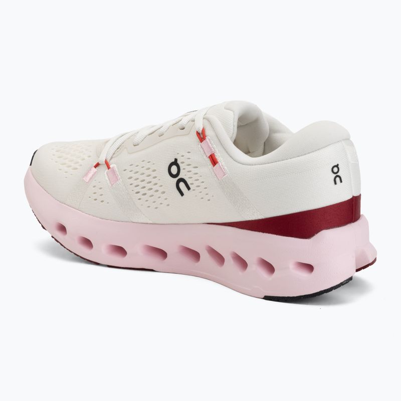 Scarpe da running donna On Cloudsurfer 2 ivory/peony 3
