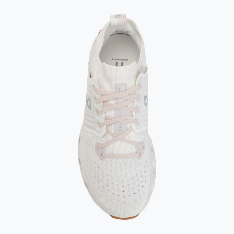Scarpe da running donna On Cloudswift 4 white/lily 5