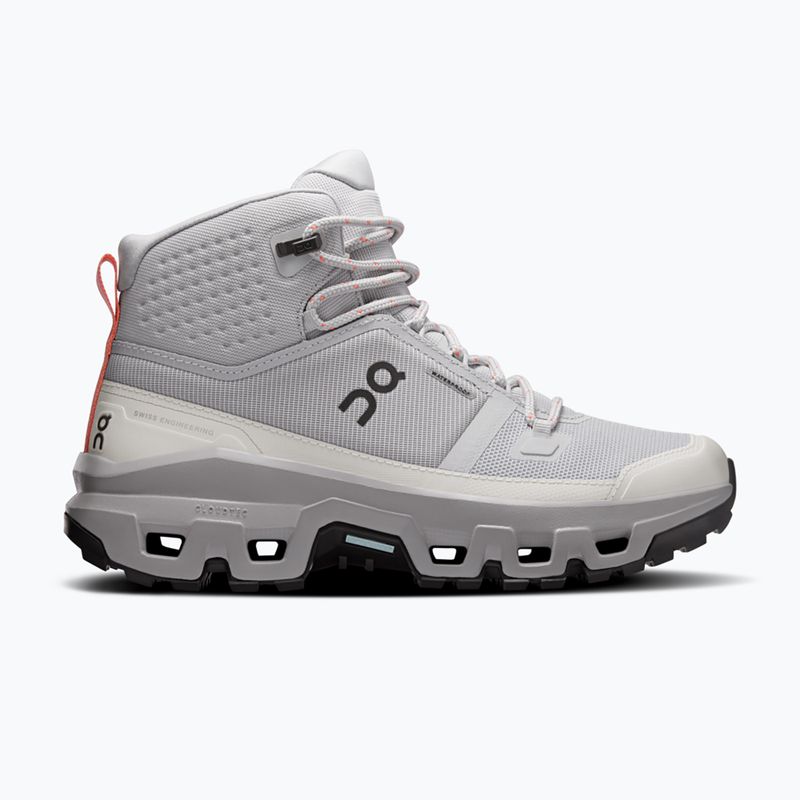 Scarpe da trekking donna On Cloudrock Mid Waterproof glacier/alloy