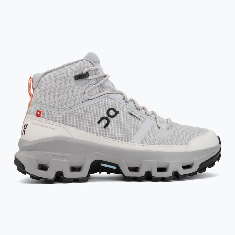 Scarpe da trekking donna On Cloudrock Mid Waterproof glacier/alloy 2