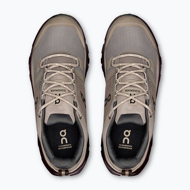 Scarpe da donna On Cloudrock Low Waterproof cinder/ox 6