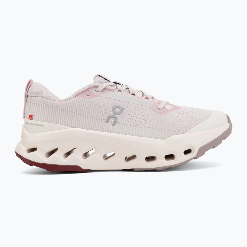 Scarpe da running da donna On Cloudsurfer Trail 2 lily/gardenia 2