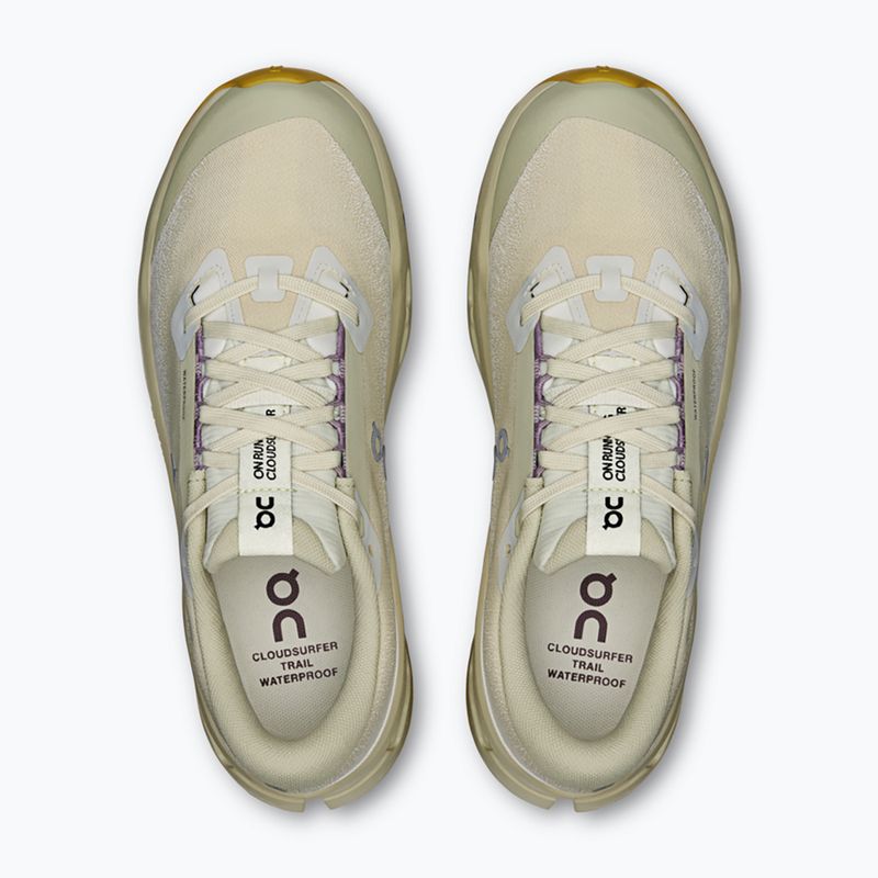 Scarpe running donna On Running Cloudsurfer Trail 2 Waterproof ghost/chalk 6
