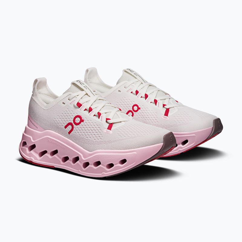Scarpe da running donna On Cloudsurfer Max ivory/peony 3