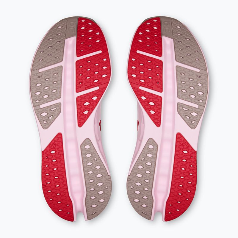 Scarpe da running donna On Cloudsurfer Max ivory/peony 5